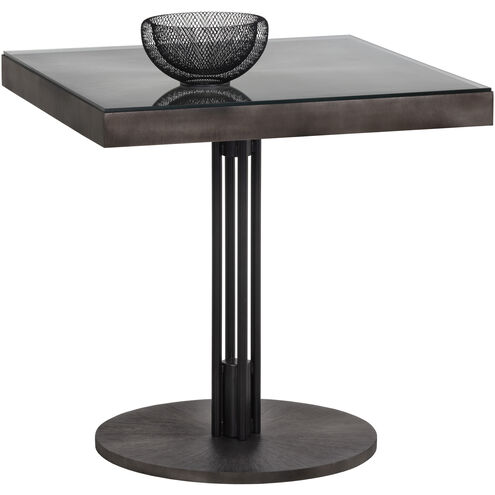 Terry Gunmetal / Black / Gunmetal Bistro Table